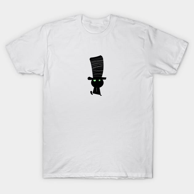 Mister Big Hat T-Shirt by GarrinchaToonz